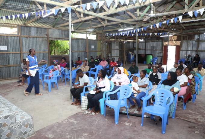 KISIP-NYOTA beneficiaries during SEST classes. 